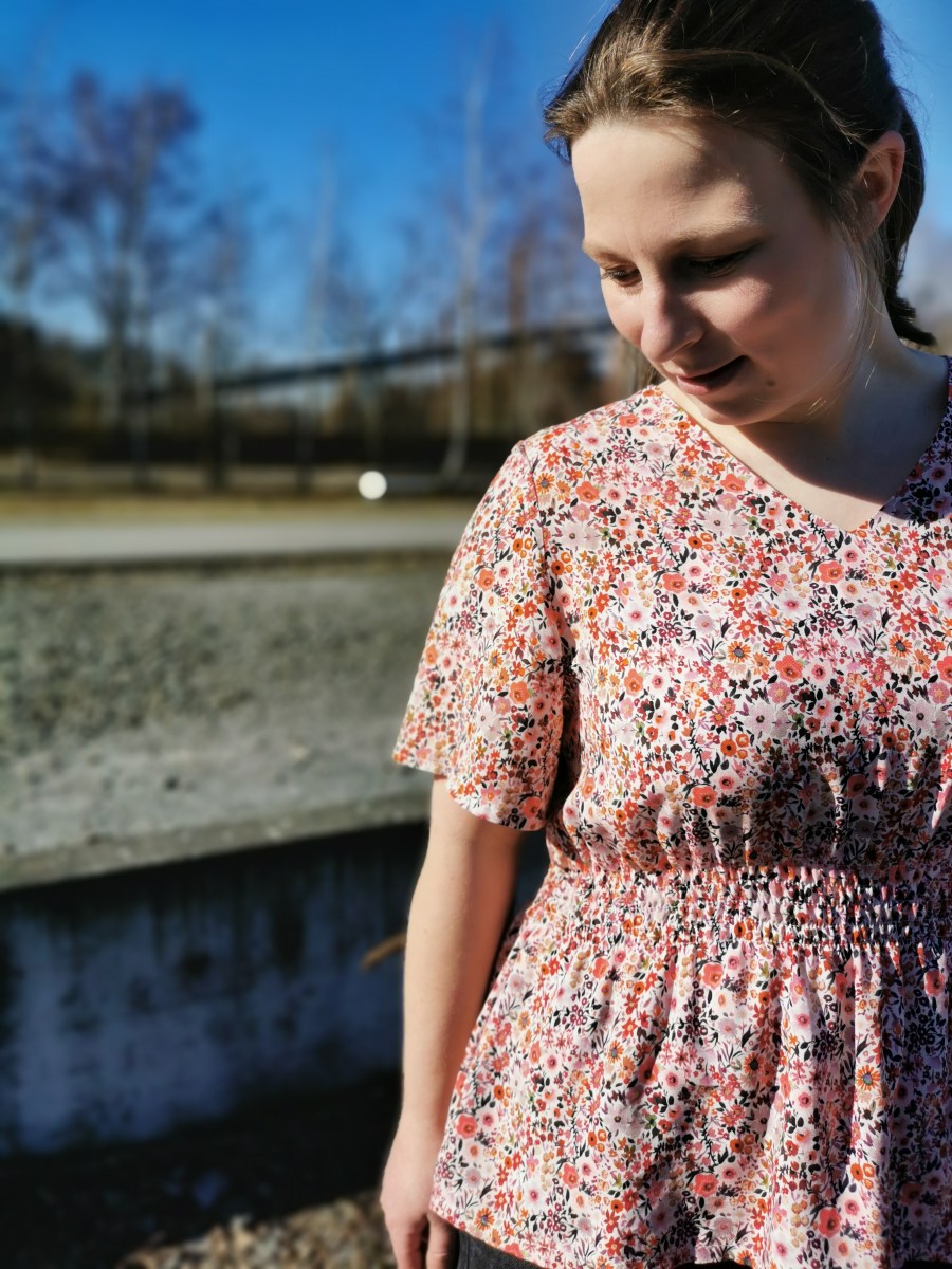 Damenkleid TILDA als Bluse nähen/ Gastbeitrag&nbsp;Valerie